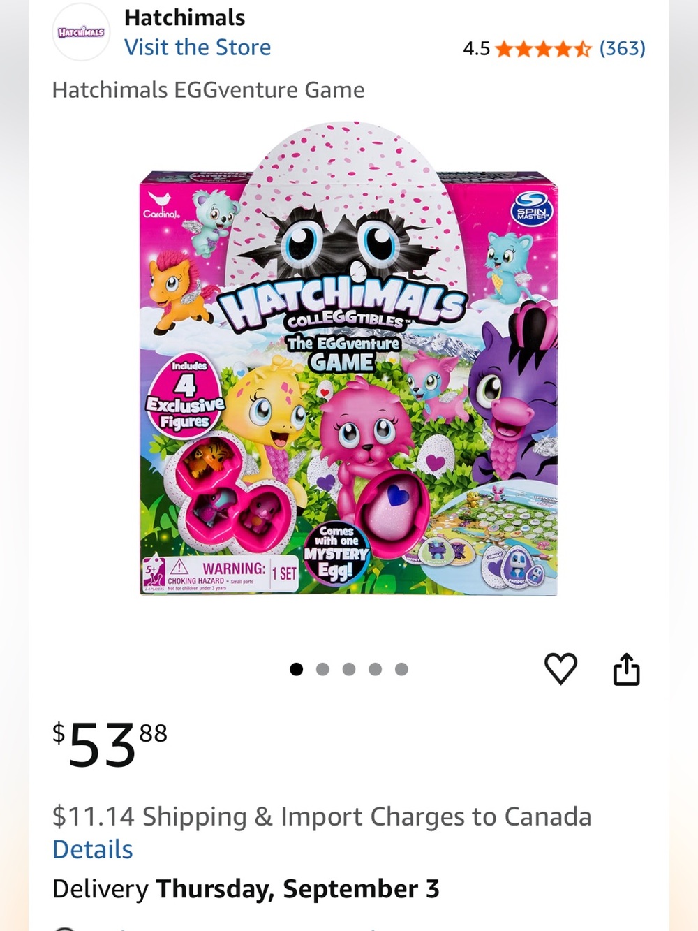 Hatchimals Eggventure Game